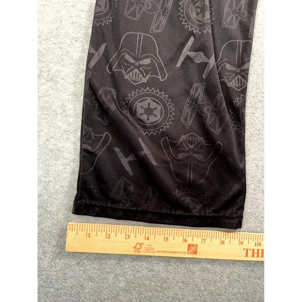 Star Wars Pajama Pants Mens 2XL Black Darth Vader Galactic‎ Empire Graphic Print